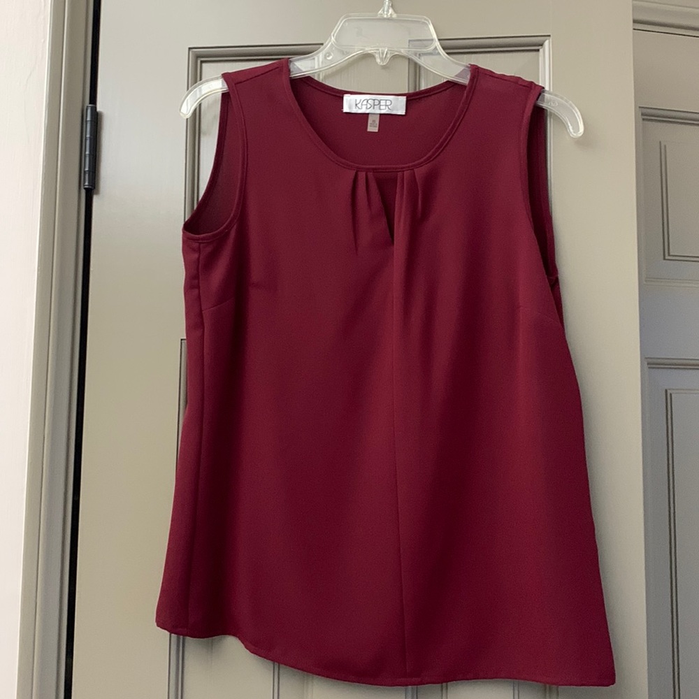 Maroon blouse
